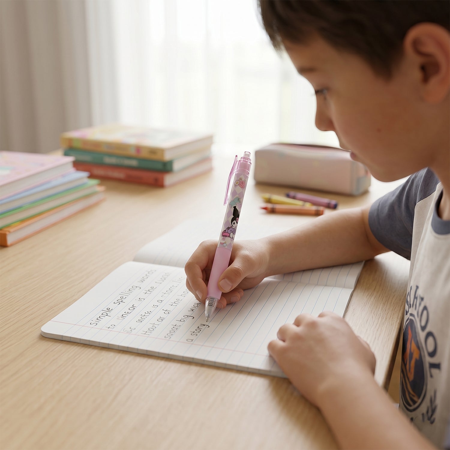 Smooth ink erasable pen, ideal for daily writing and corrections