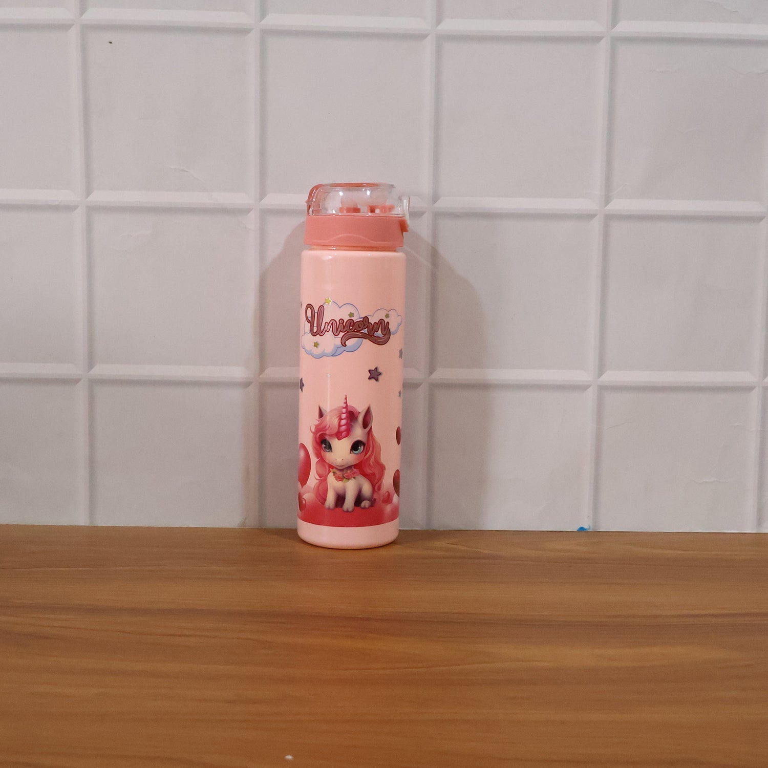 Lightweight cartoon water bottle ideal for children on the go
