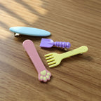 colorful fashion hair clip set with lightweight and durable design