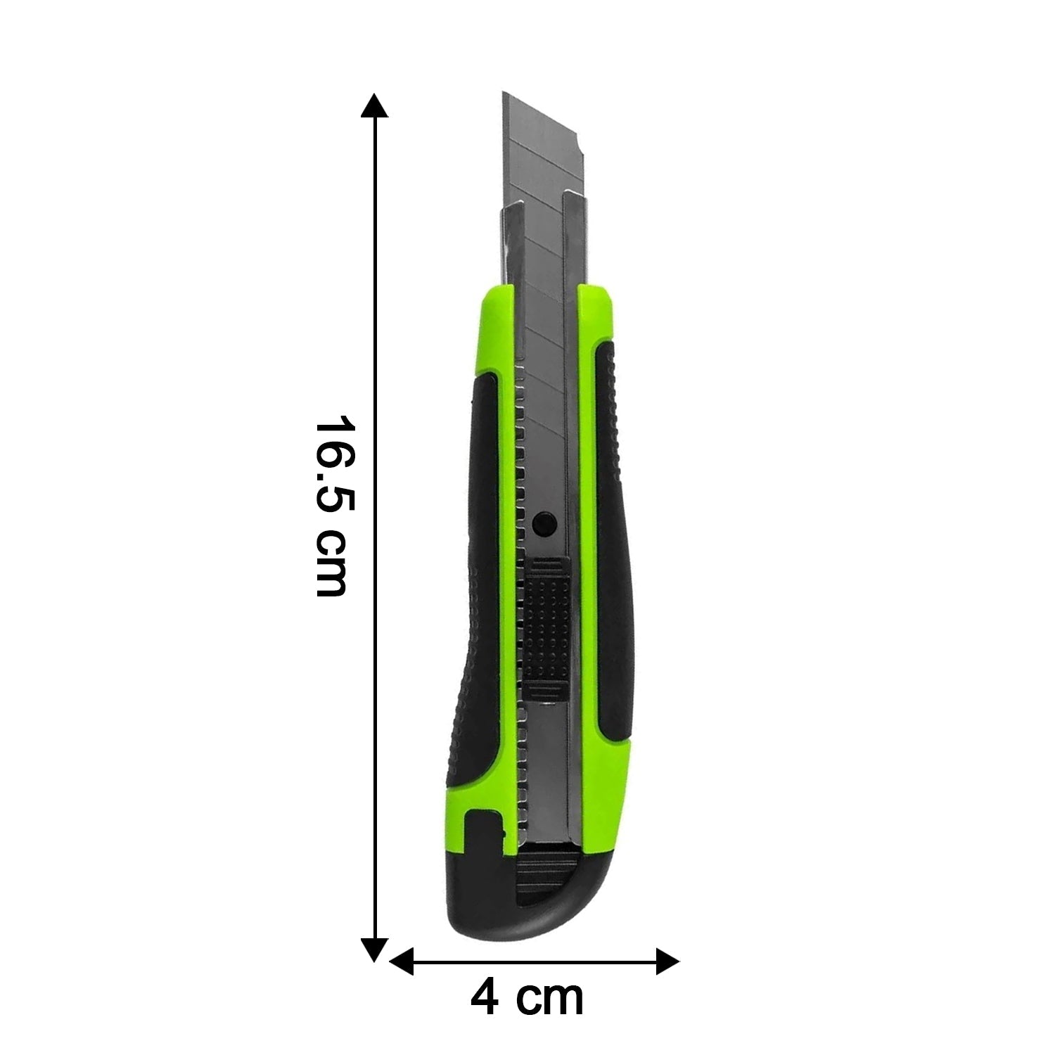 User cutting cardboard smoothly using the cutter knife set