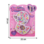 Assorted colorful beads and charms for kids DIY jewelry making