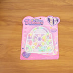 Kids enjoying creative play using the DIY fashion beading jewellery making kit