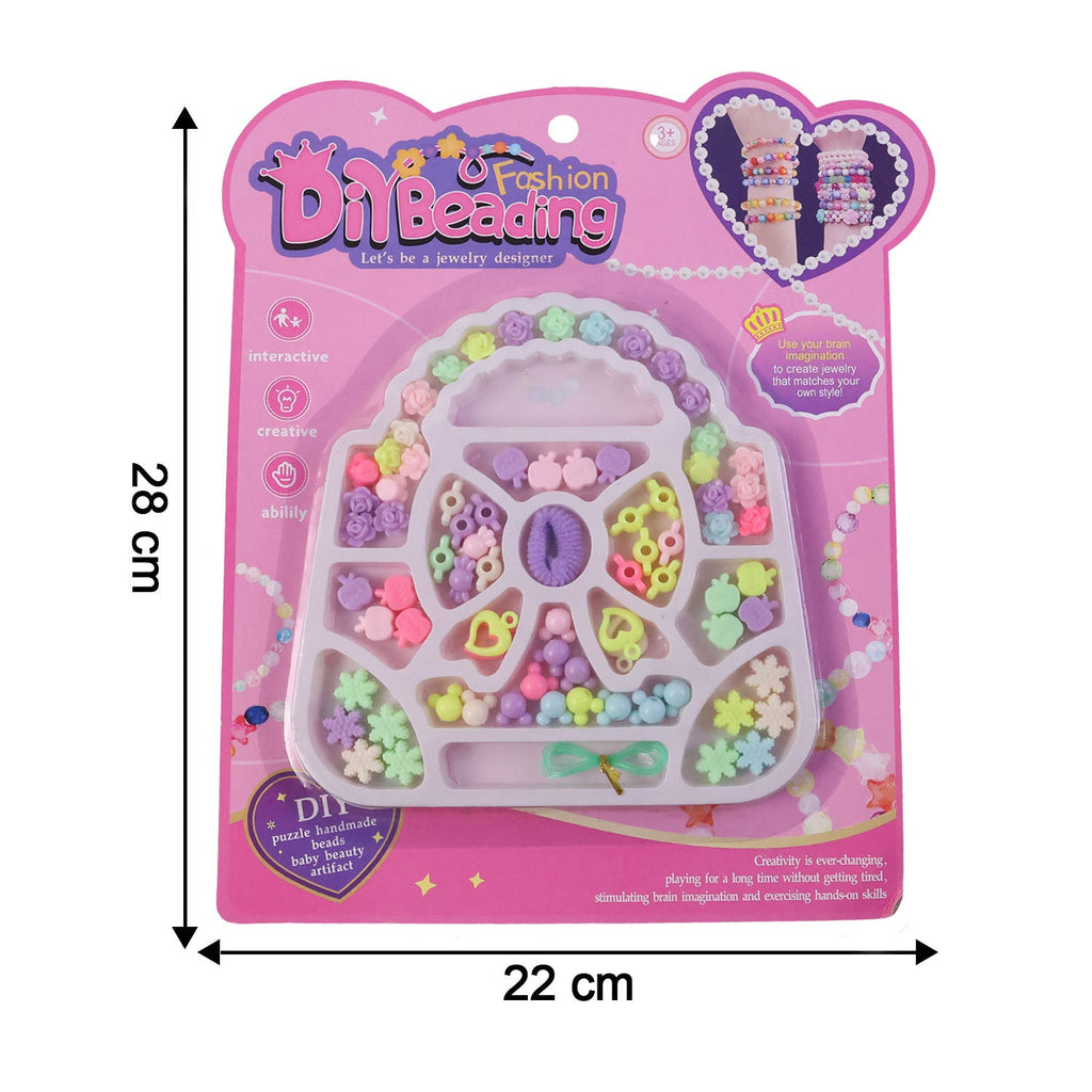 Size reference of the DIY fashion beading jewellery making kit