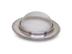 Another perspective of the easy-to-clean sink mesh strainer.