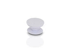 Ergonomic mobile phone grip holder designed for comfortable one-hand phone use.