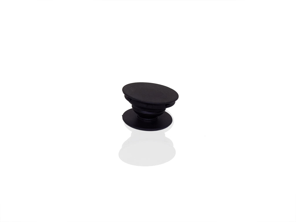 Decorative mobile phone holder with a strong reusable adhesive backing.