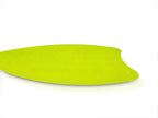 A hot iron resting safely on the non-slip Heat Resistant Silicone Iron Mat.