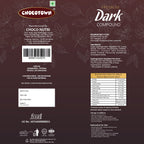 Premium Dark Chocolate Compound slab from Chocotown.