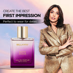 Stylish bottle design of Bellavita Date Woman Eau De Parfum
