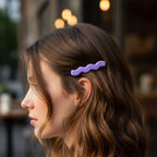 Durable and lightweight salon style alligator hair clips