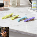 Set of 4 alligator hair clips for girls and women in decorative design