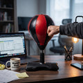 Inflatable boxing bag for effective indoor workout sessions