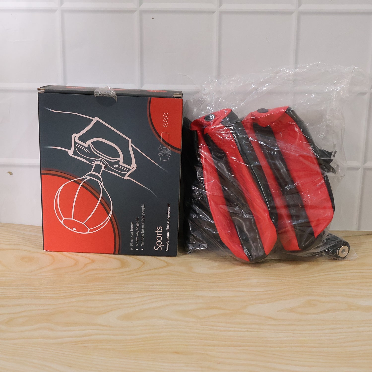 Home workout inflatable punch bag for stress relief and fitness