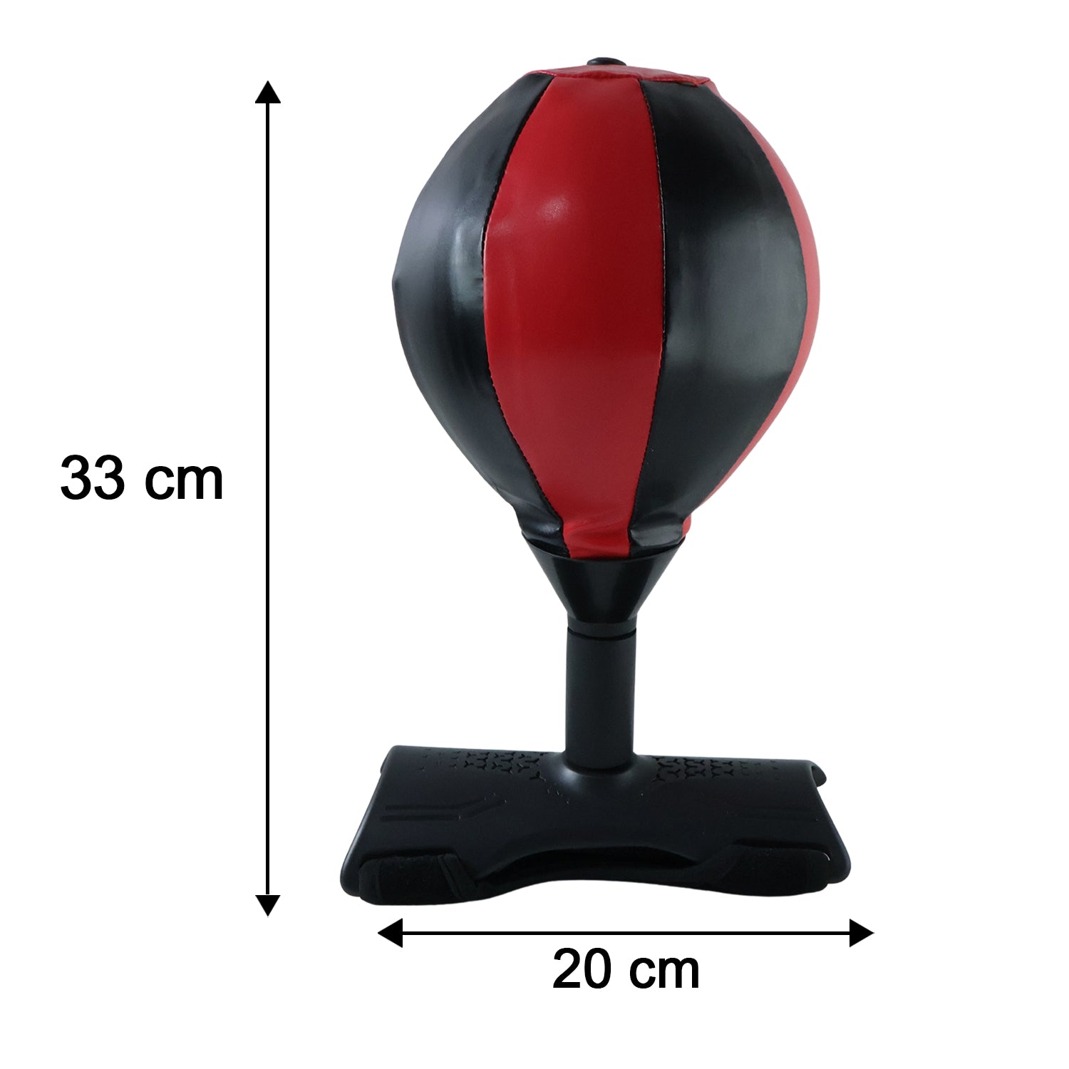 Air-filled punching training bag for improved reflexes and coordination