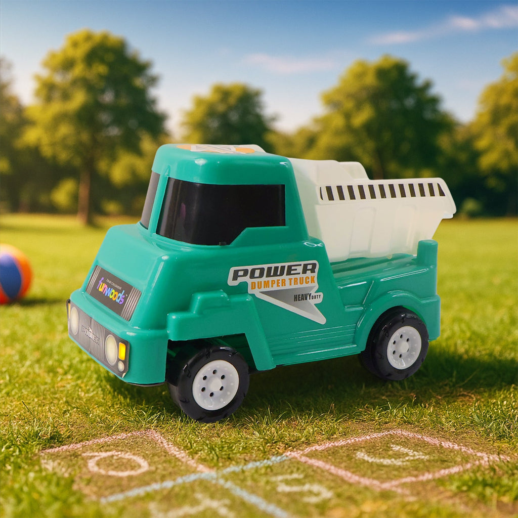Kids power dumper truck toy suitable for active playtime