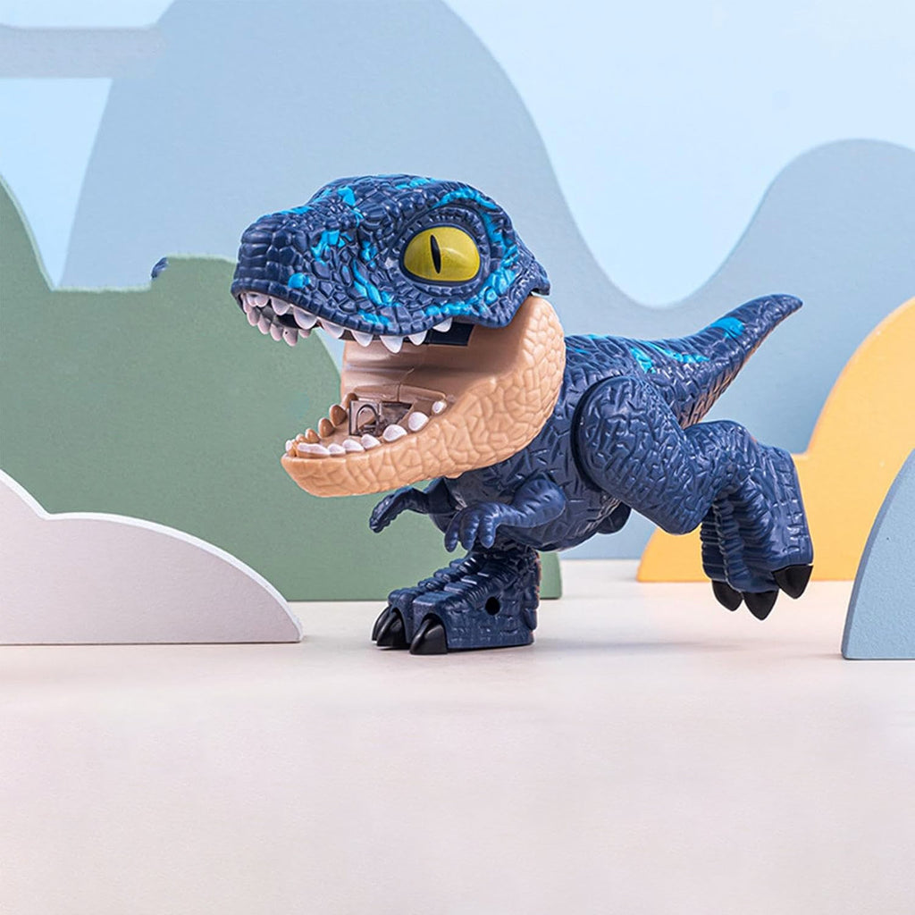 Dinosaur themed stationery kit for kids including stapler, eraser, and scale