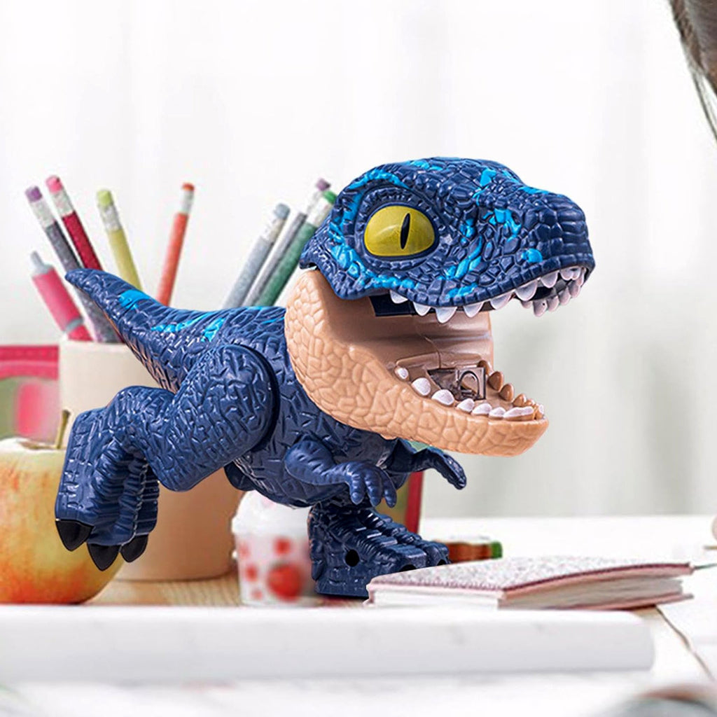 Dino shape stationery gift set including pencil, eraser and scale for children