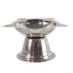 Spiritual festive diya stand with durable stainless steel finish