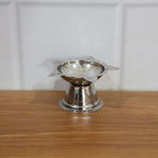 Big ornamental stainless steel diya stand ideal for pooja and festivals