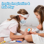 Educational medical role play set tools for kids by Aditi