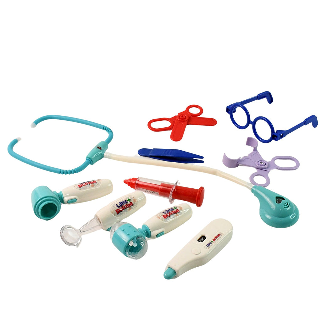 Aditi kids doctor toy box with 10-piece medical set