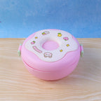 Top view of the Donut Lunch Box with its secure, double-insulated lid.