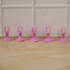 Detail view of silicone door stopper for impact absorption