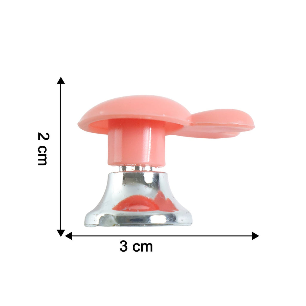 Measured size dimensions displayed for the bunny ear cabinet knob handle