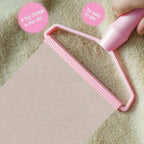 Hair cleaner lint roller for fabrics and sofas