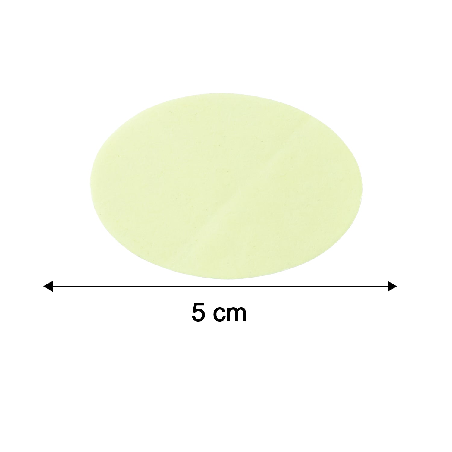 Size reference of round furniture pad for fitting