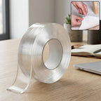 Double sided nano adhesive tape for mounting small items