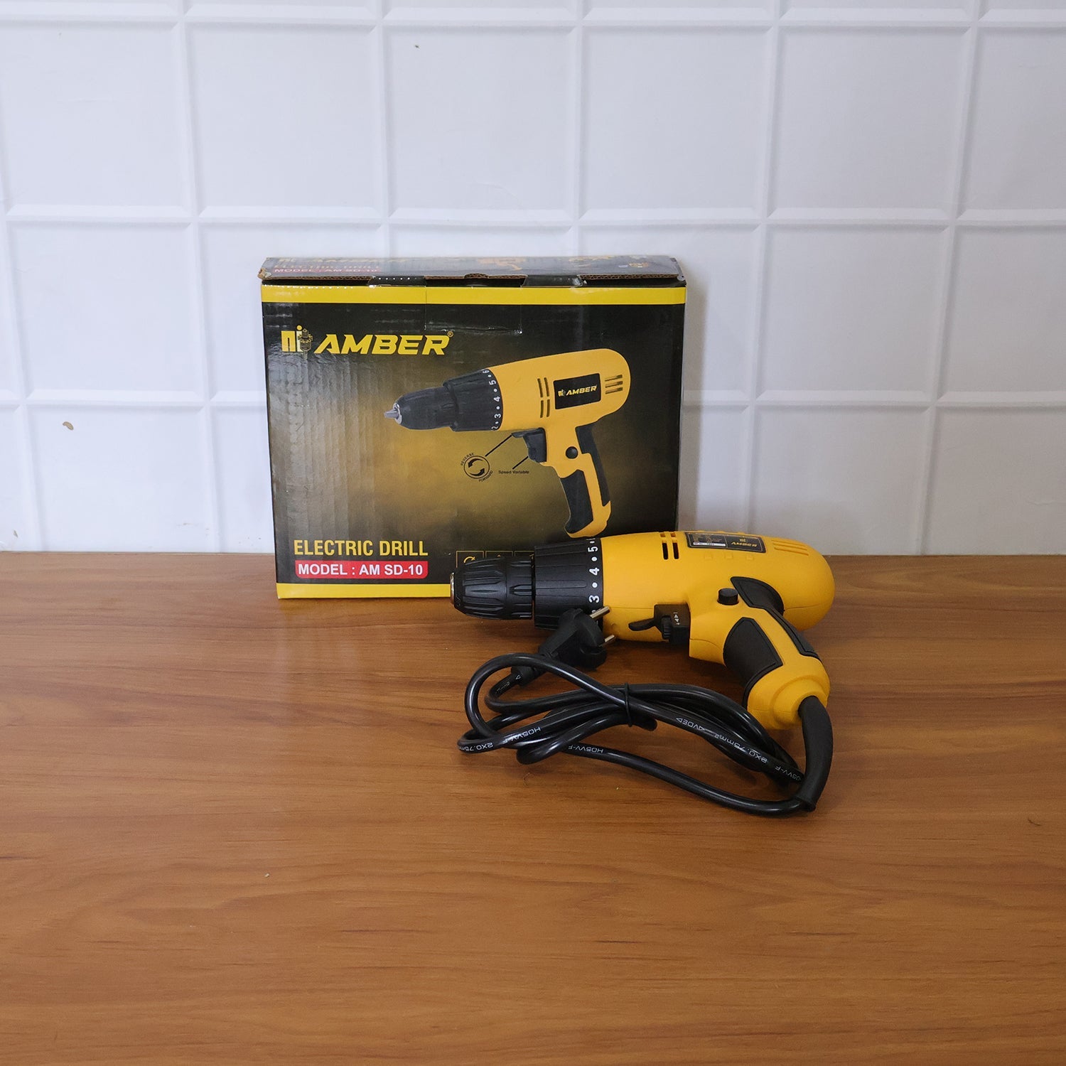 Portable electric drill for easy and efficient drilling tasks