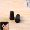 White soft noise reduction ear plugs in a comfortable pair