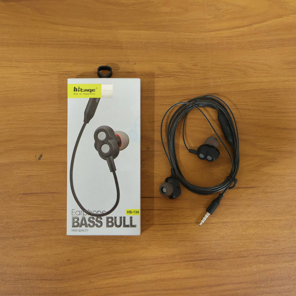 Music earphones with deep bass and clear voice quality
