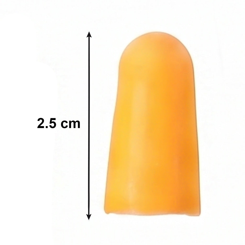 Comfortable soft foam earplugs in vibrant colors for sleep, study, and travel