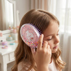 Stylish unicorn-themed hair comb for children