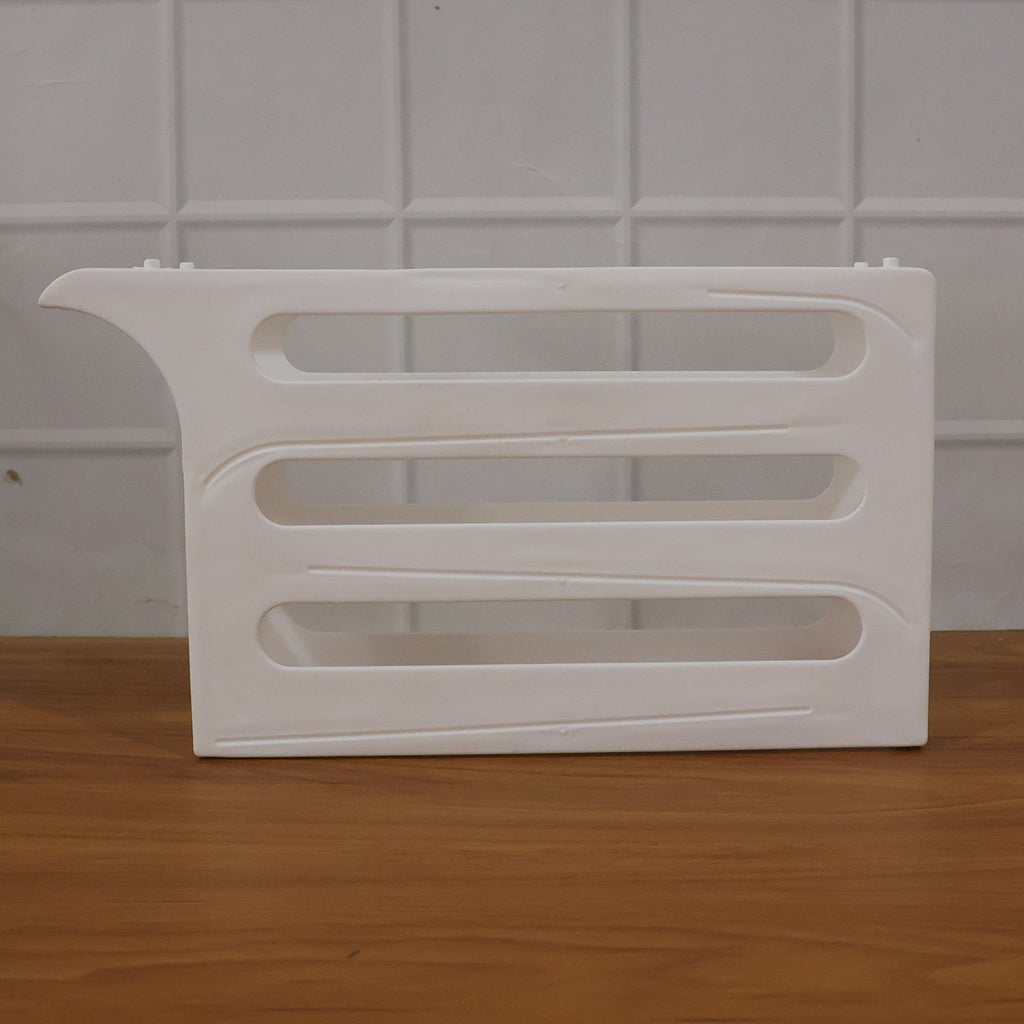 Multi-slot egg holder container for fridge organization
