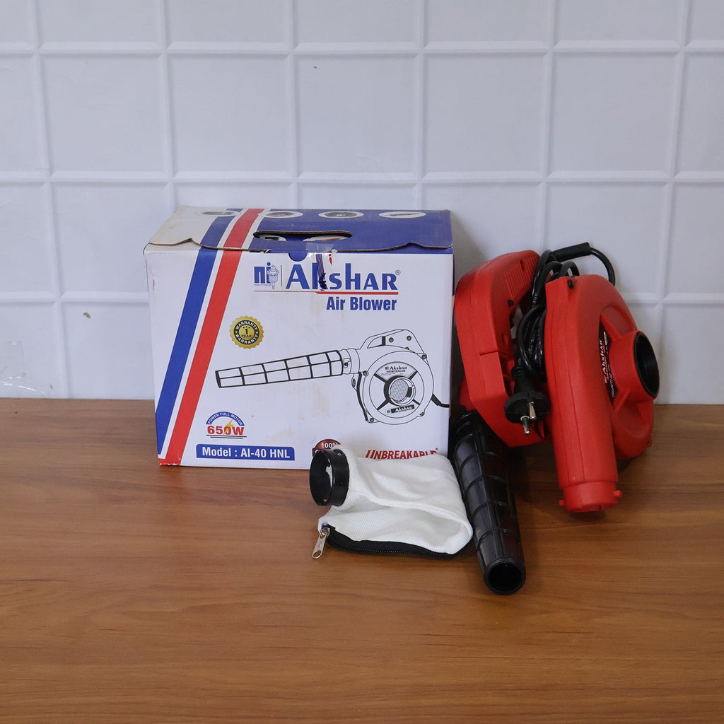 Portable electric blower machine for versatile cleaning tasks