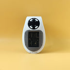 Energy-efficient electric space heater with adjustable controls