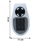 Plug-in space heater for small indoor spaces