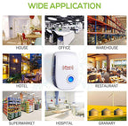 Simple and effective ultrasonic pest repeller for everyday use.