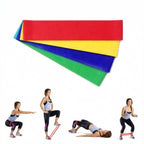 Versatile fitness resistance bands for yoga, stretching, and muscle activation