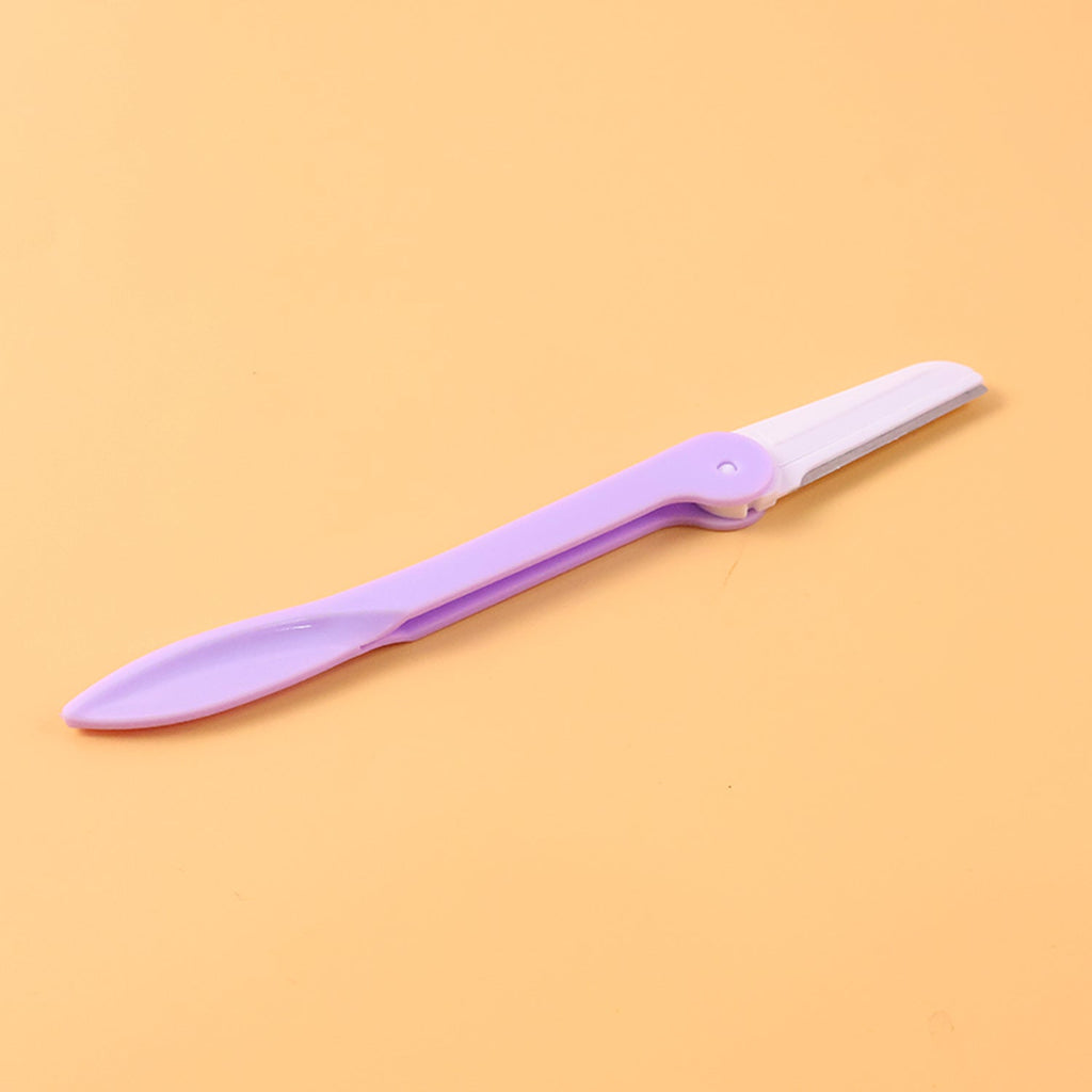 Facial hair razor for women’s grooming and eyebrow shaping