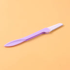 Facial hair razor for women’s grooming and eyebrow shaping