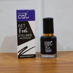 Eyeliner liquid from the waterproof formula providing long-lasting bold eye definition.