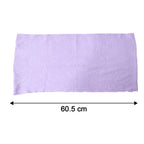 Size details of the microfiber cleaning cloth, 64x32 cm
