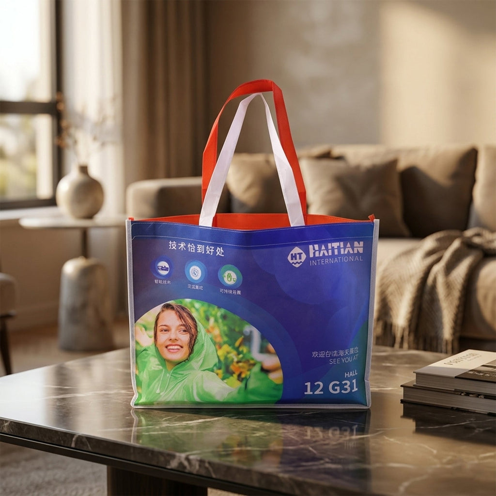Large size foldable carry tote bag