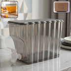 Close-up of the BPA-free plastic tap on the 3.6L beverage dispenser