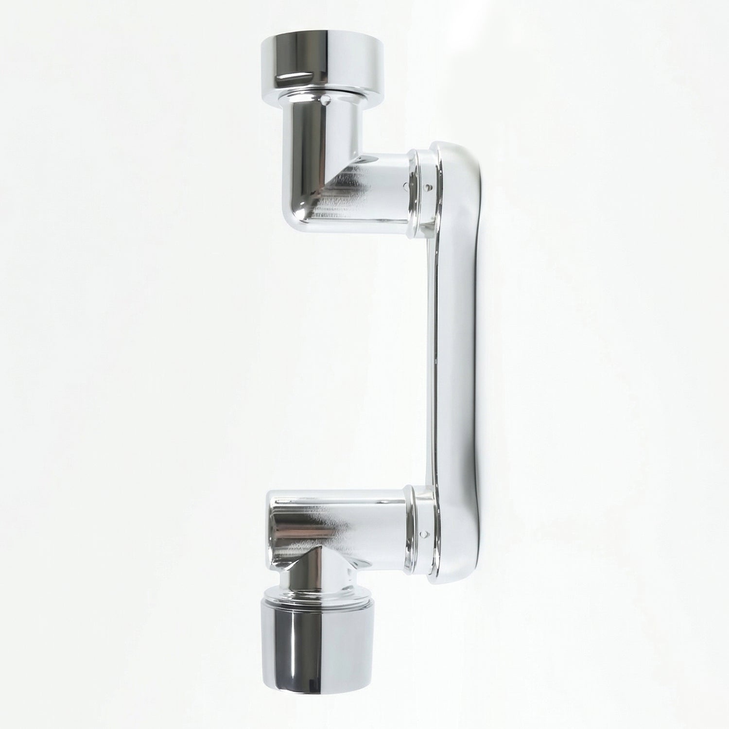 Kitchen sink tap extension nozzle for flexible washing