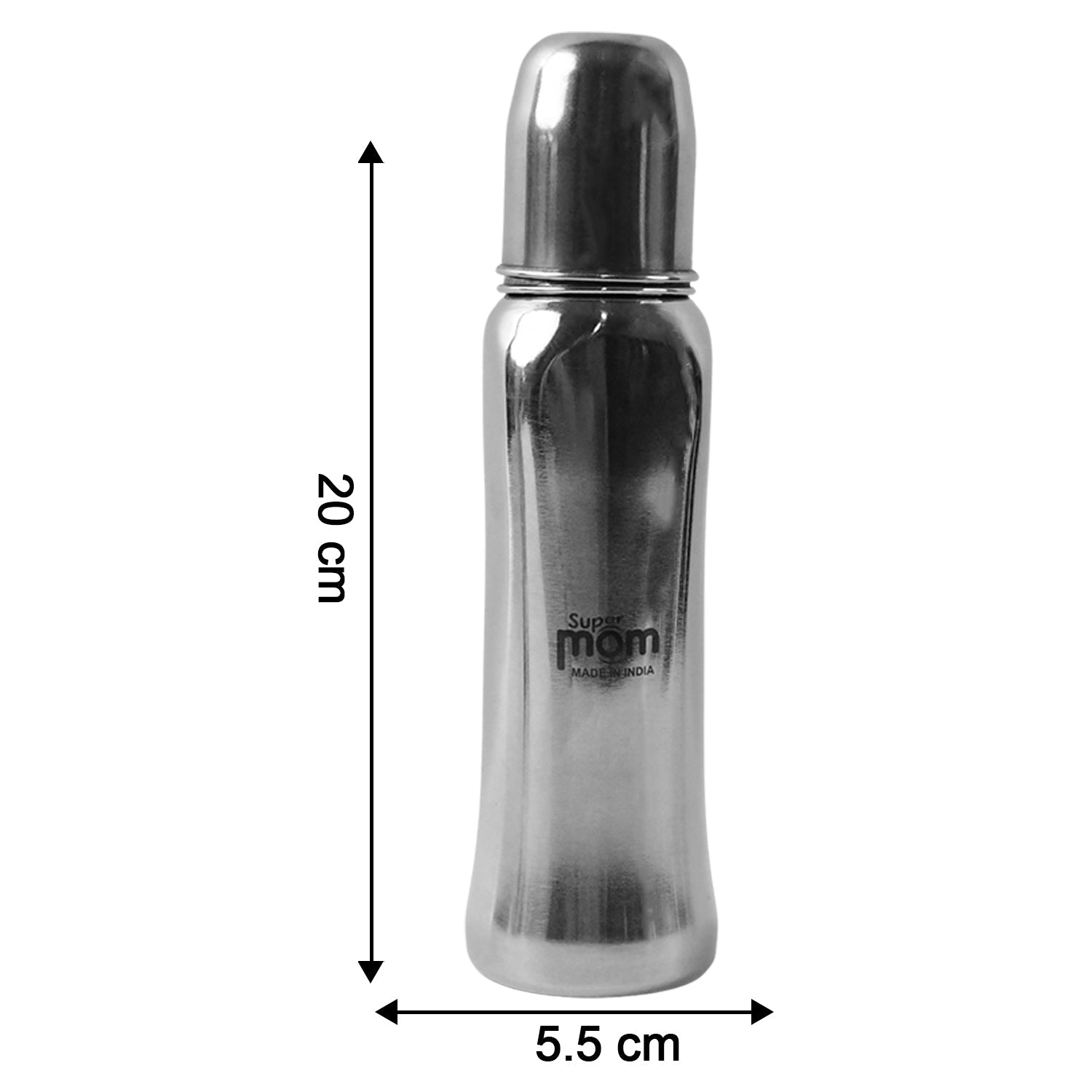 Ergonomic Grip Design on Supermom Lion Feeding Bottle